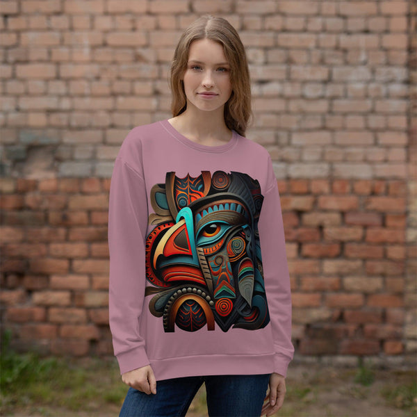 Totem Haida-Tlingit Unisex Sweatshirt